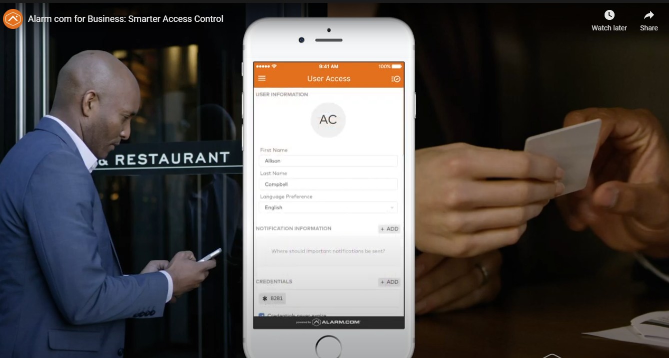 Smart adgangskontrol fra VIP Security & Services A/S